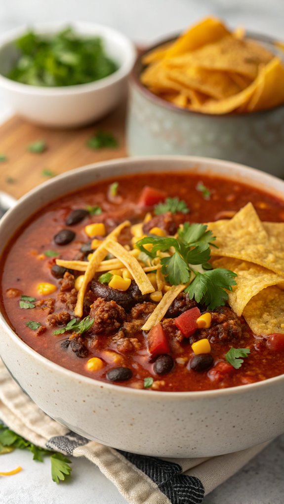 hearty ground beef soup