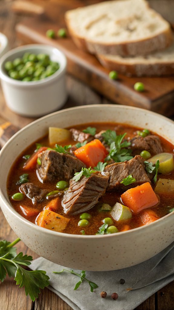 hearty vegetable beef soup