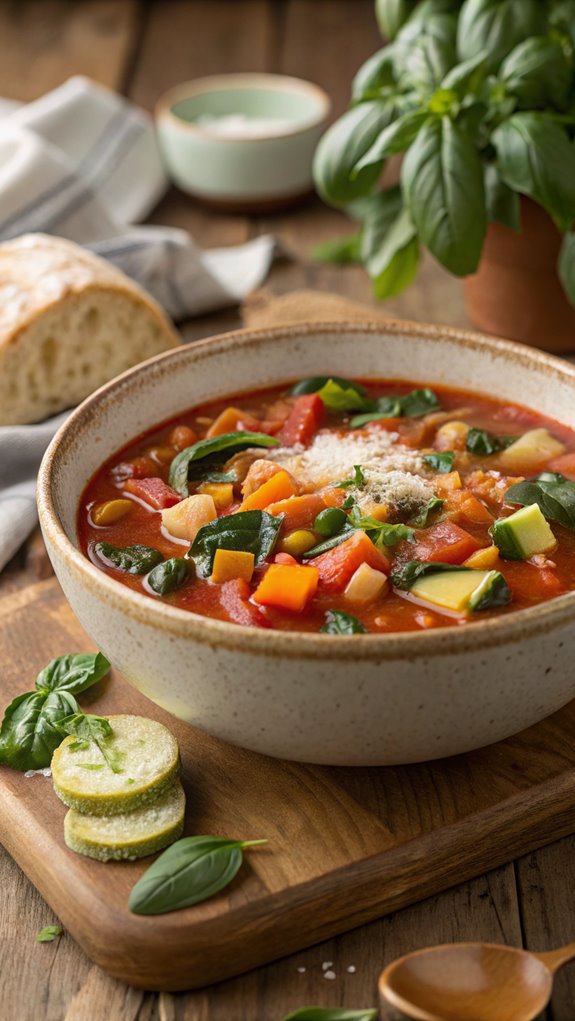 hearty vegetable soup recipe