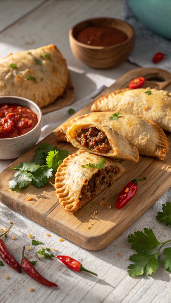 homemade ground beef empanadas