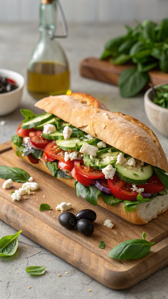 italian salad sandwich recipe