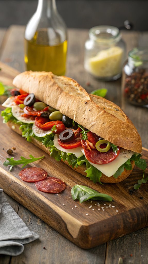 italian sandwich preparation instructions