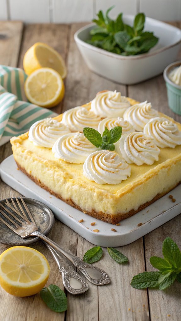 lemon cream cheese dessert