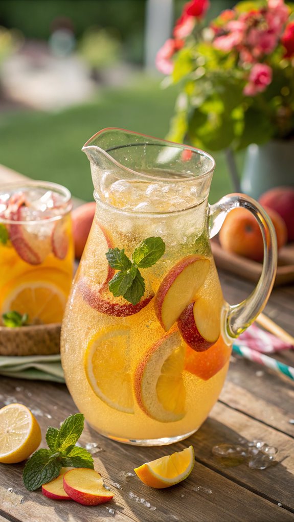 peach flavored lemonade recipe