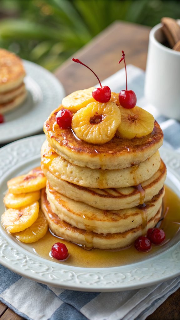 pineapple upside down pancakes