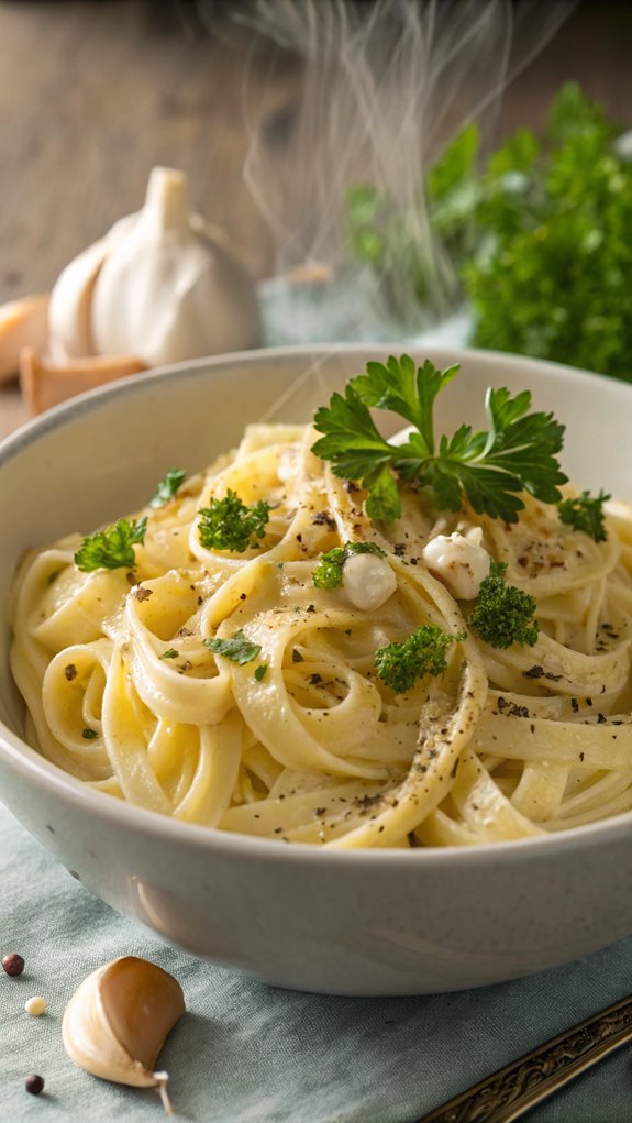 quick and creamy pasta