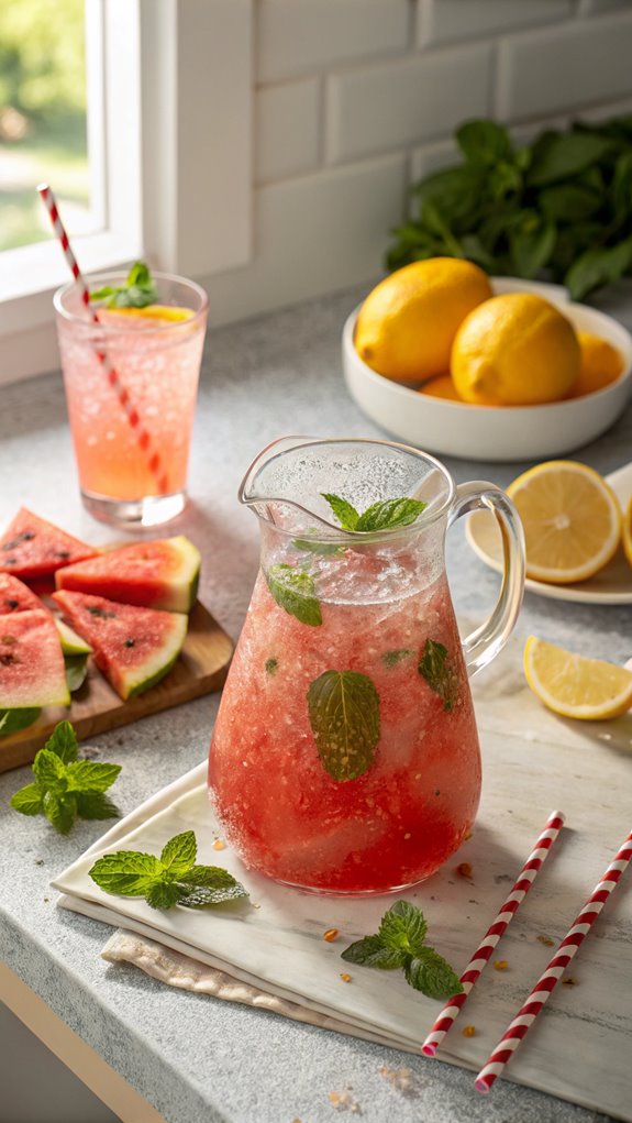 refreshing watermelon lemonade recipe