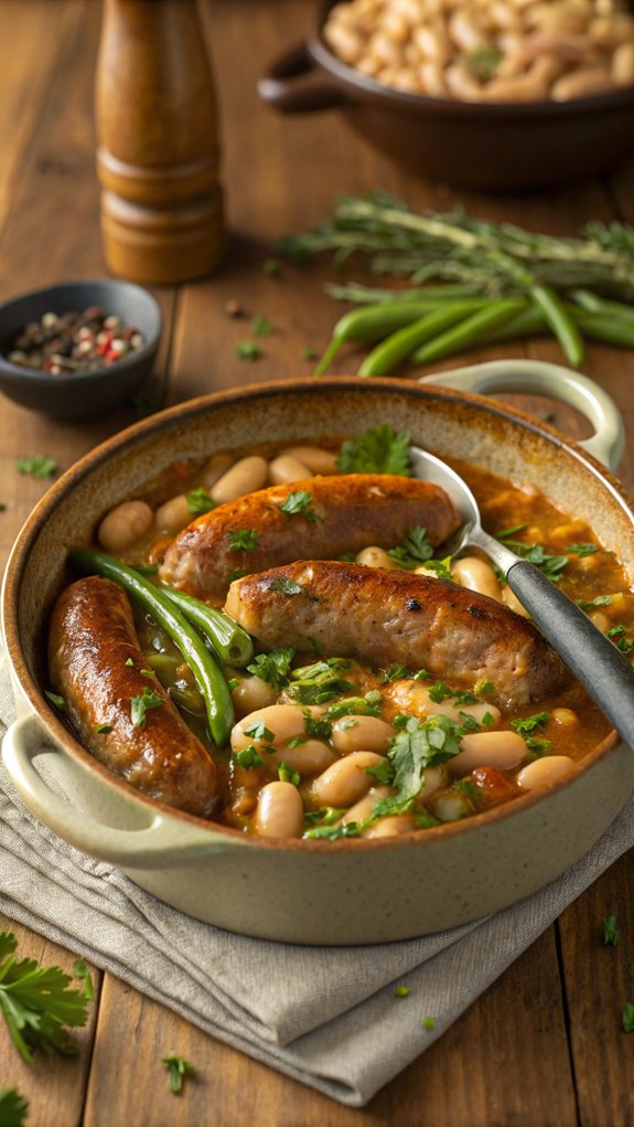 sausage and bean casserole