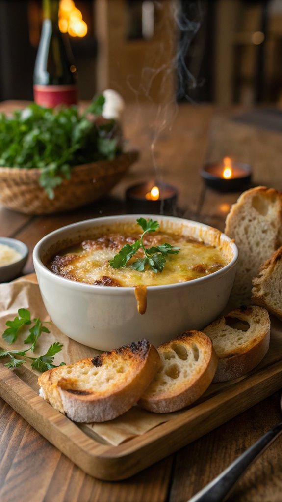 savory caramelized onion broth