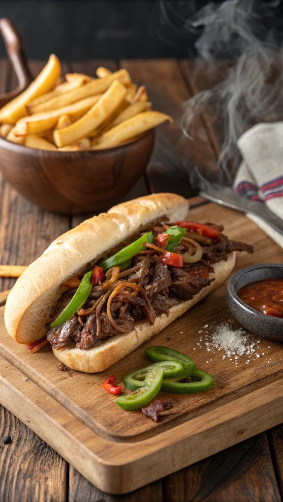 slow cooker beef sandwiches