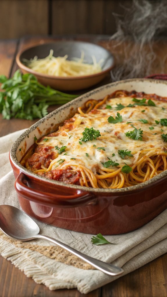 southern spaghetti casserole recipe