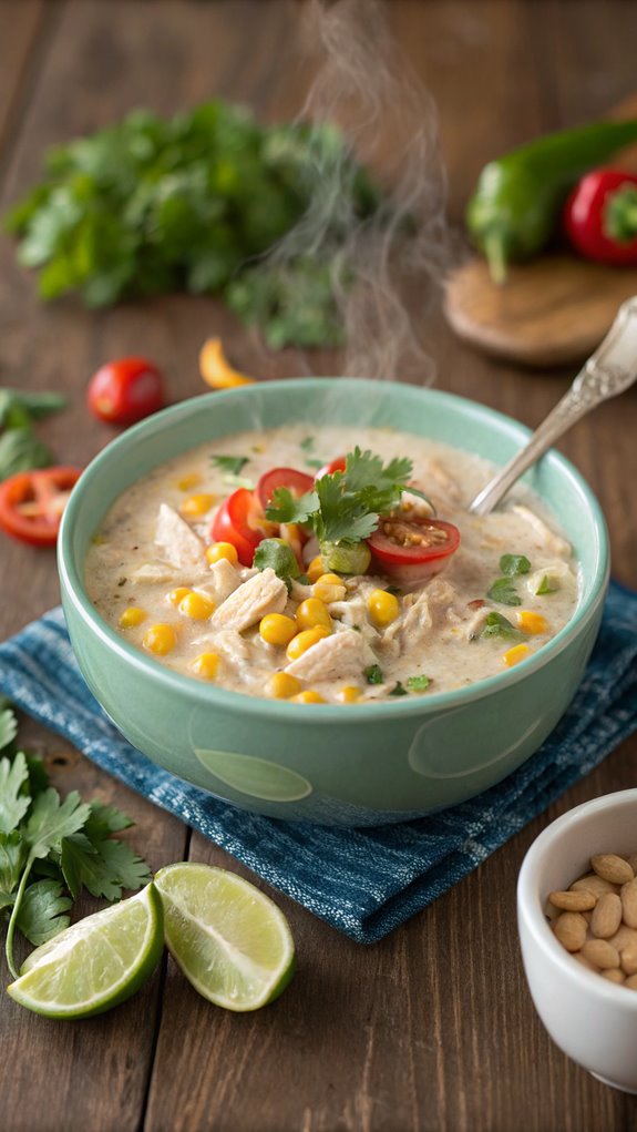 spicy southwestern chicken chili