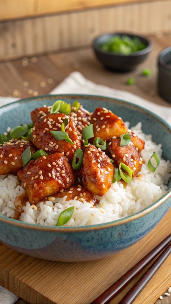 spicy sweet chicken dish