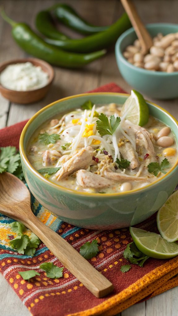 spicy white chicken chili