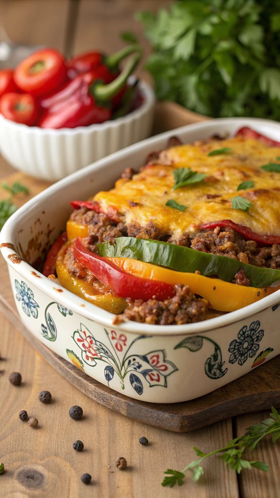 stuffed pepper casserole recipe