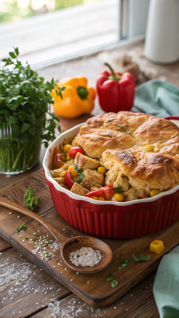 tiktok chicken cobbler recipe