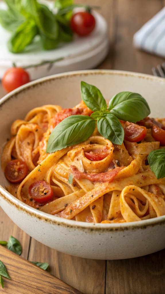 tomato basil pasta recipe