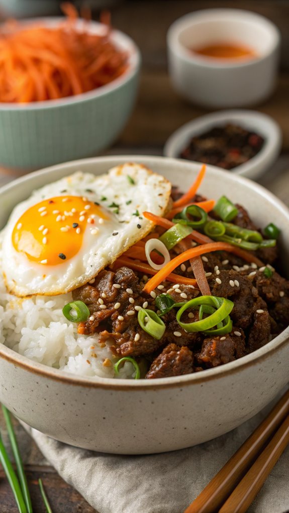 savory korean beef dish