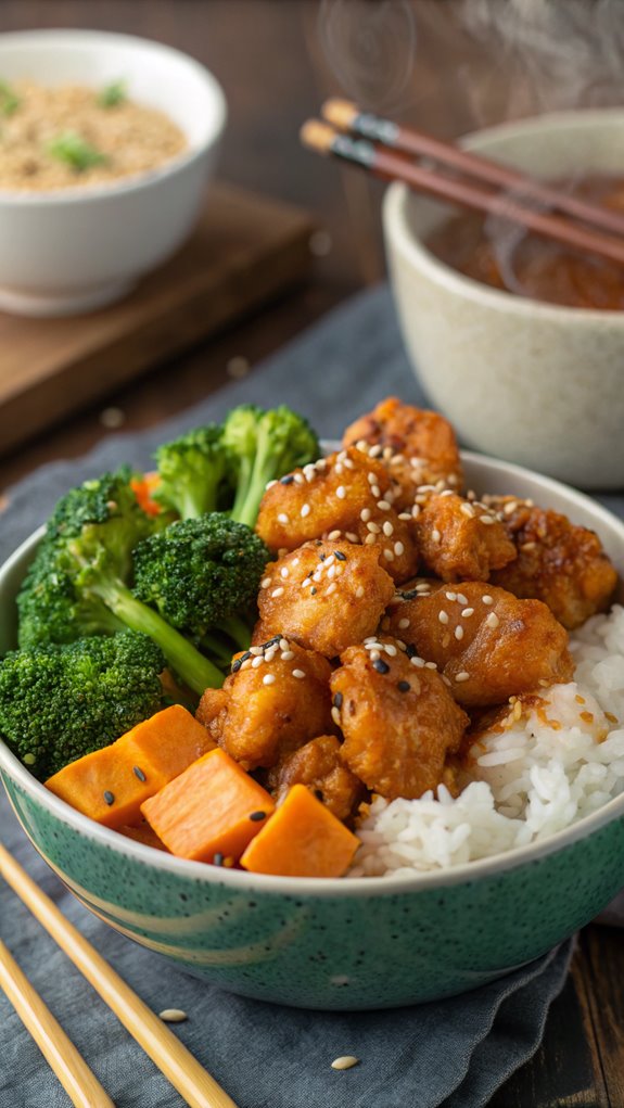 spicy sweet chicken dish