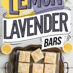 citrus herbal dessert squares