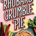 tangy rhubarb crusty topping