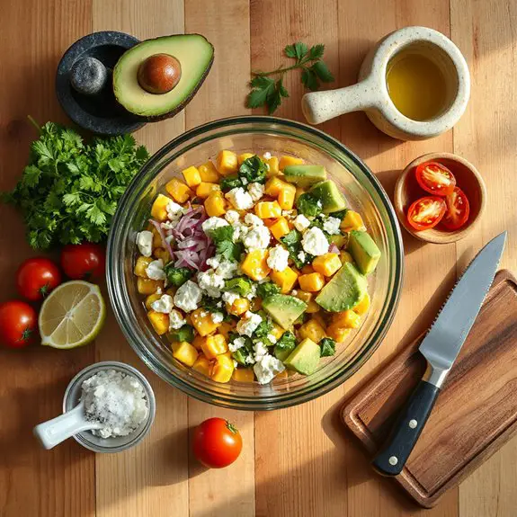 avocado corn salad recipe