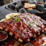 barbecue grilled pork ribs