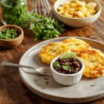 corn fritters with salsa