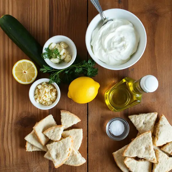 creamy greek tzatziki dip