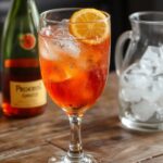 crisp refreshing orange cocktail