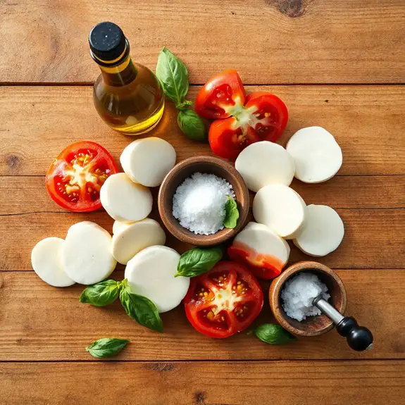 fresh caprese salad delight