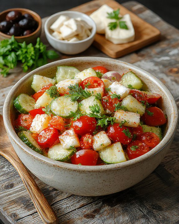 fresh vegetable salad recipe