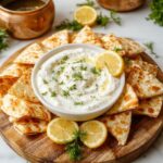 greek dip with chips