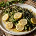 grilled asparagus with lemon