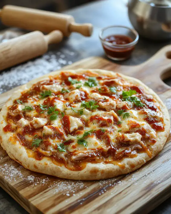 grilled chicken pizza delight