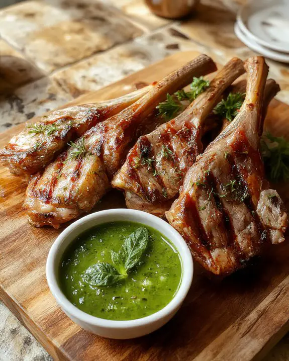 grilled lamb chops recipe