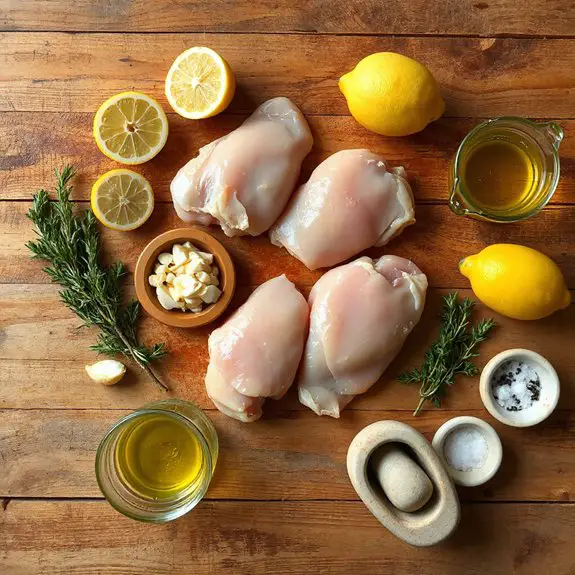 grilled lemon herb chicken