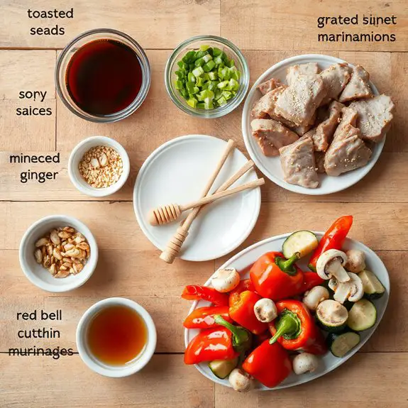 grilled sesame pork kebabs recipe
