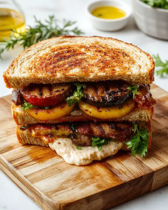 grilled vegetable sandwich recipe