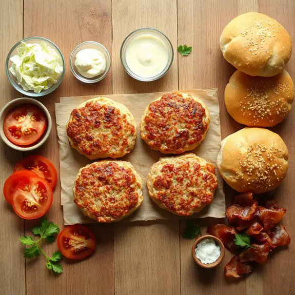 healthy twist on burgers