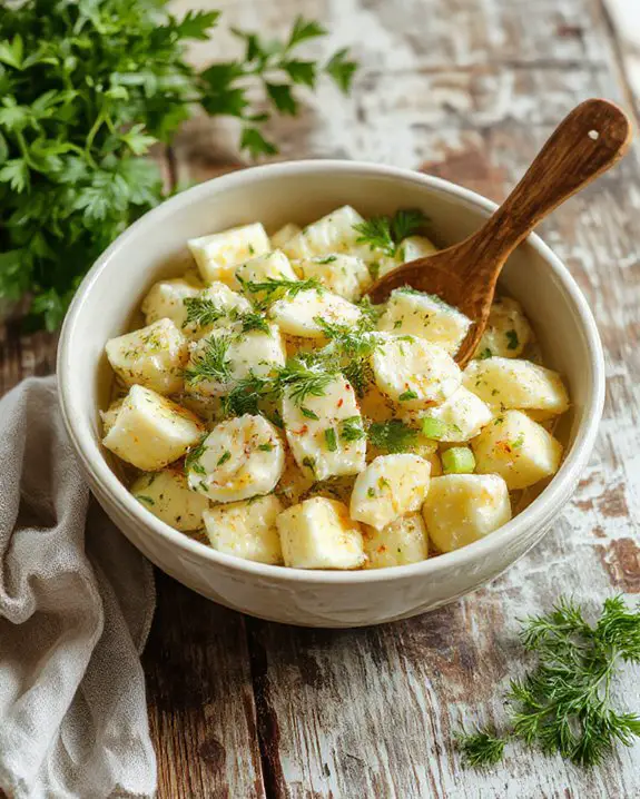 herb infused potato salad recipe