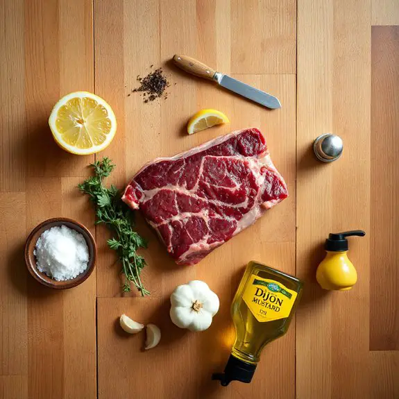 lemon pepper grilled rib eye