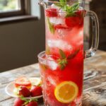 refreshing fruity summer drink