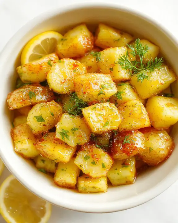 refreshing herb infused potato salad