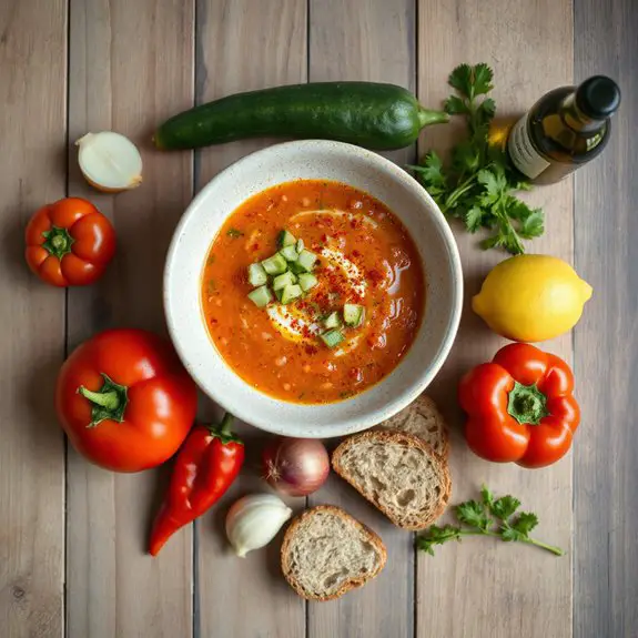 refreshing summer chilled soup