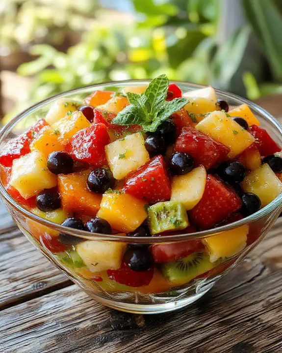 refreshing summer fruit medley