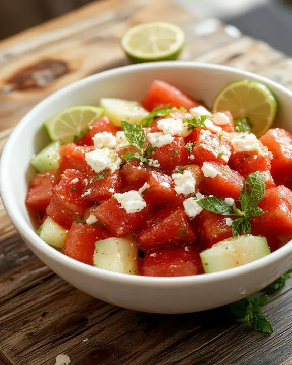 refreshing summer fruit salad