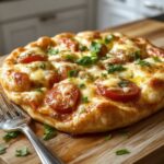 savory tomato filled pastry
