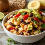 southwestern inspired pasta salad
