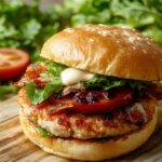 turkey burgers with bacon